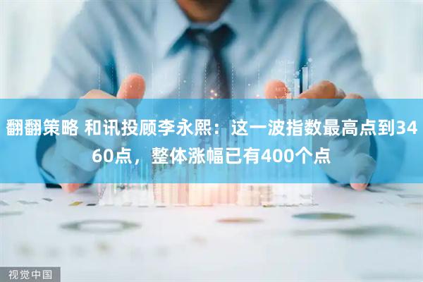 翻翻策略 和讯投顾李永熙：这一波指数最高点到3460点，整体涨幅已有400个点